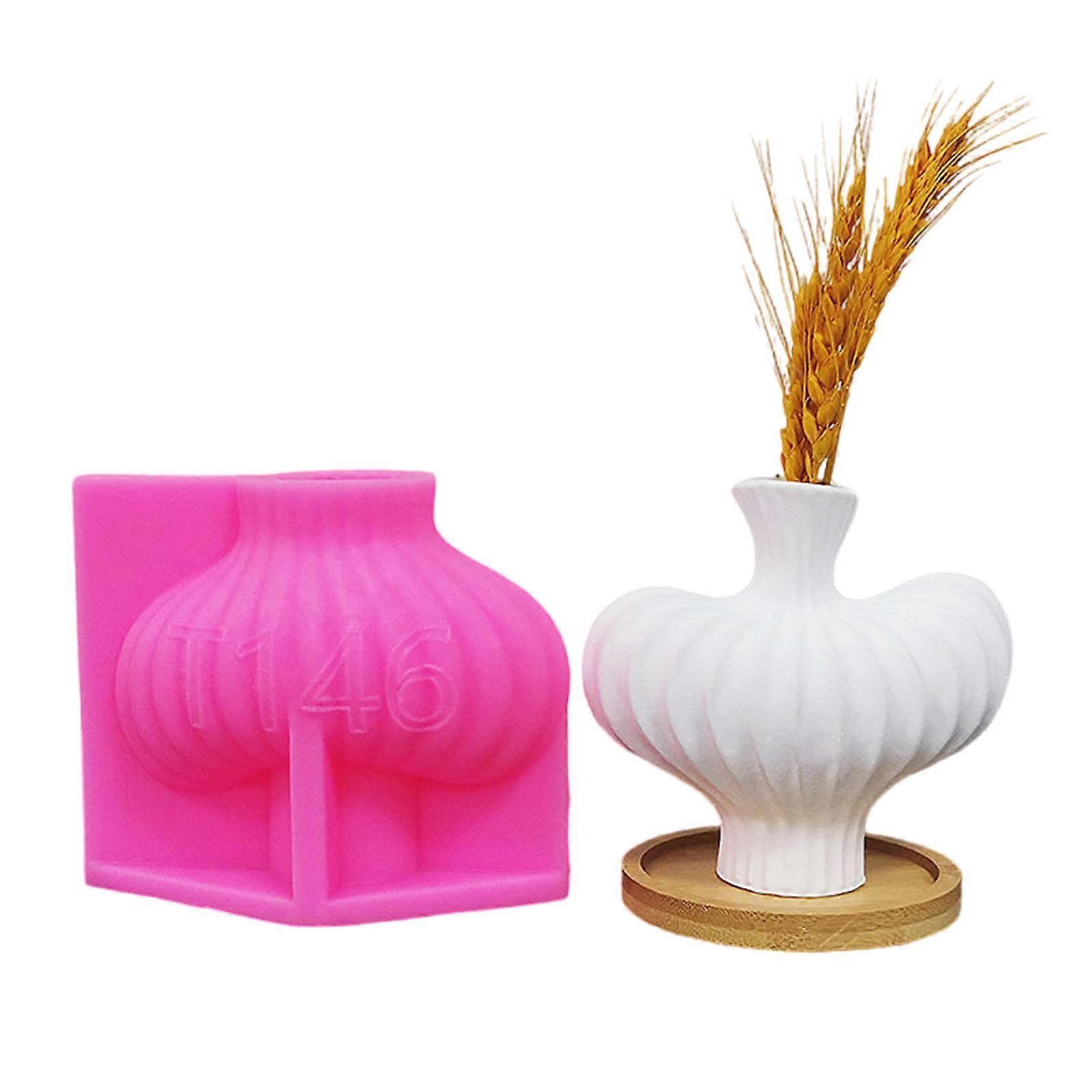 תבניות פיסול תבניות אגרטל בצורת פסים תבניות עציץ תבניות אדנית ציוד לייצור יד תבניות קישוט לאגרטל s