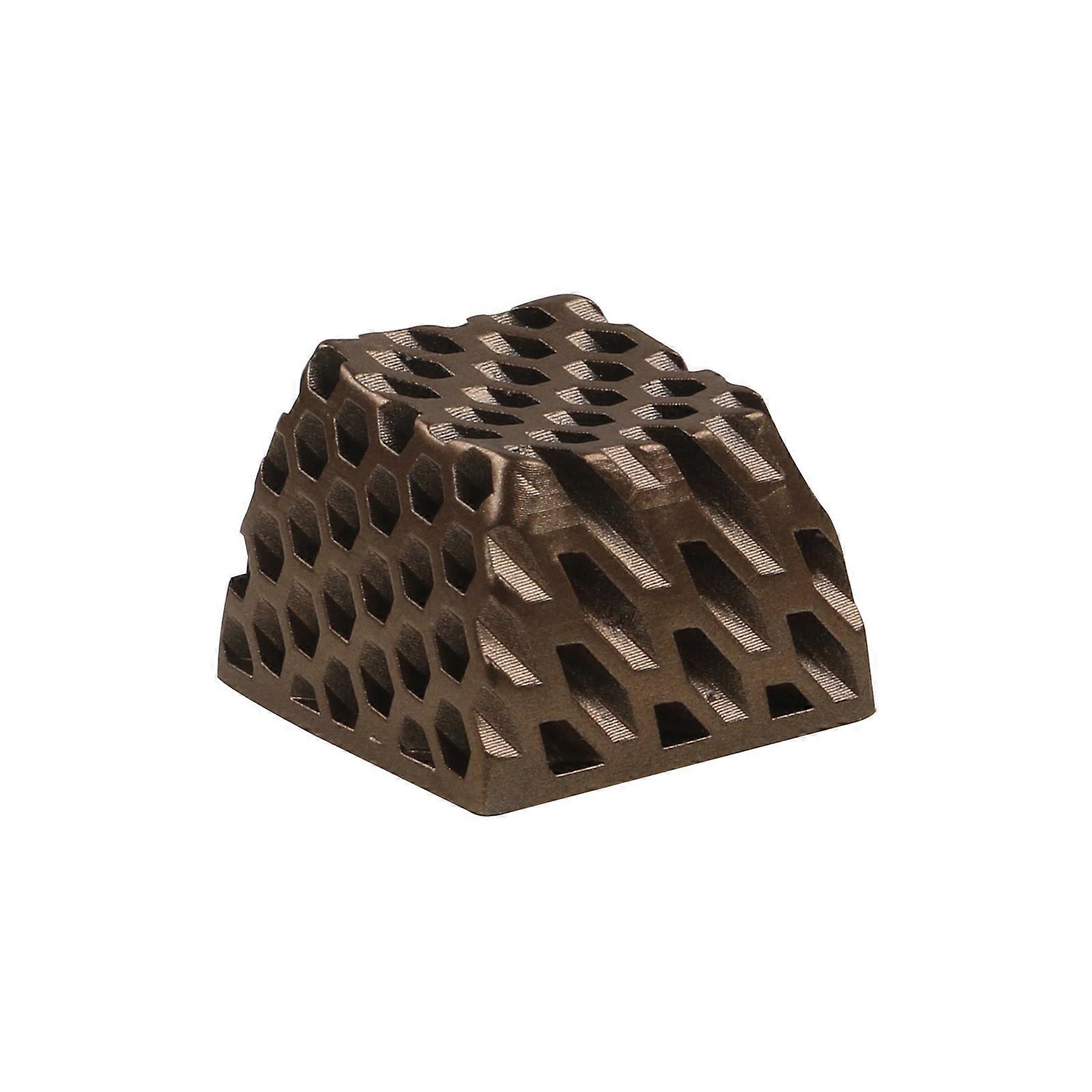 1 Piece Hollow Out Key Caps Creative For MX Switch Mechanical Keyboard Shedding-Light Keycap  Gold