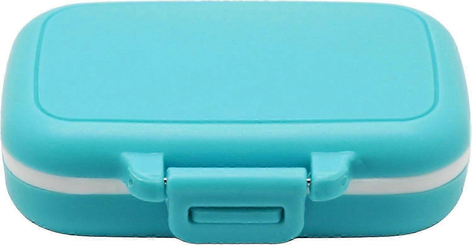 Small Pill Box Supplement Case - 3 Removable Compartments