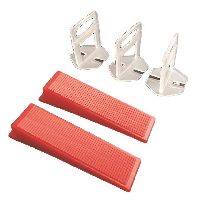 Tile leveling system 1.5mm joint width, 400 pull tabs, 100 reusable wedges