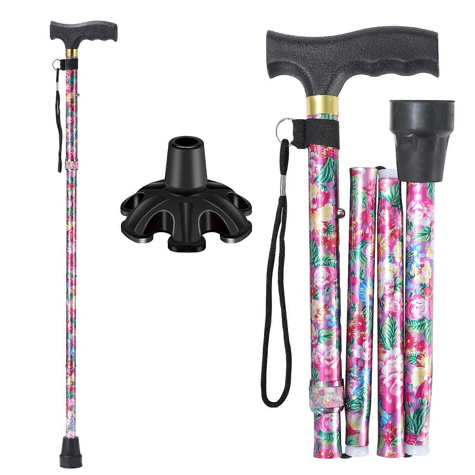 Adjustable Walking Cane for Mobility and Daily Living Comfortable Support