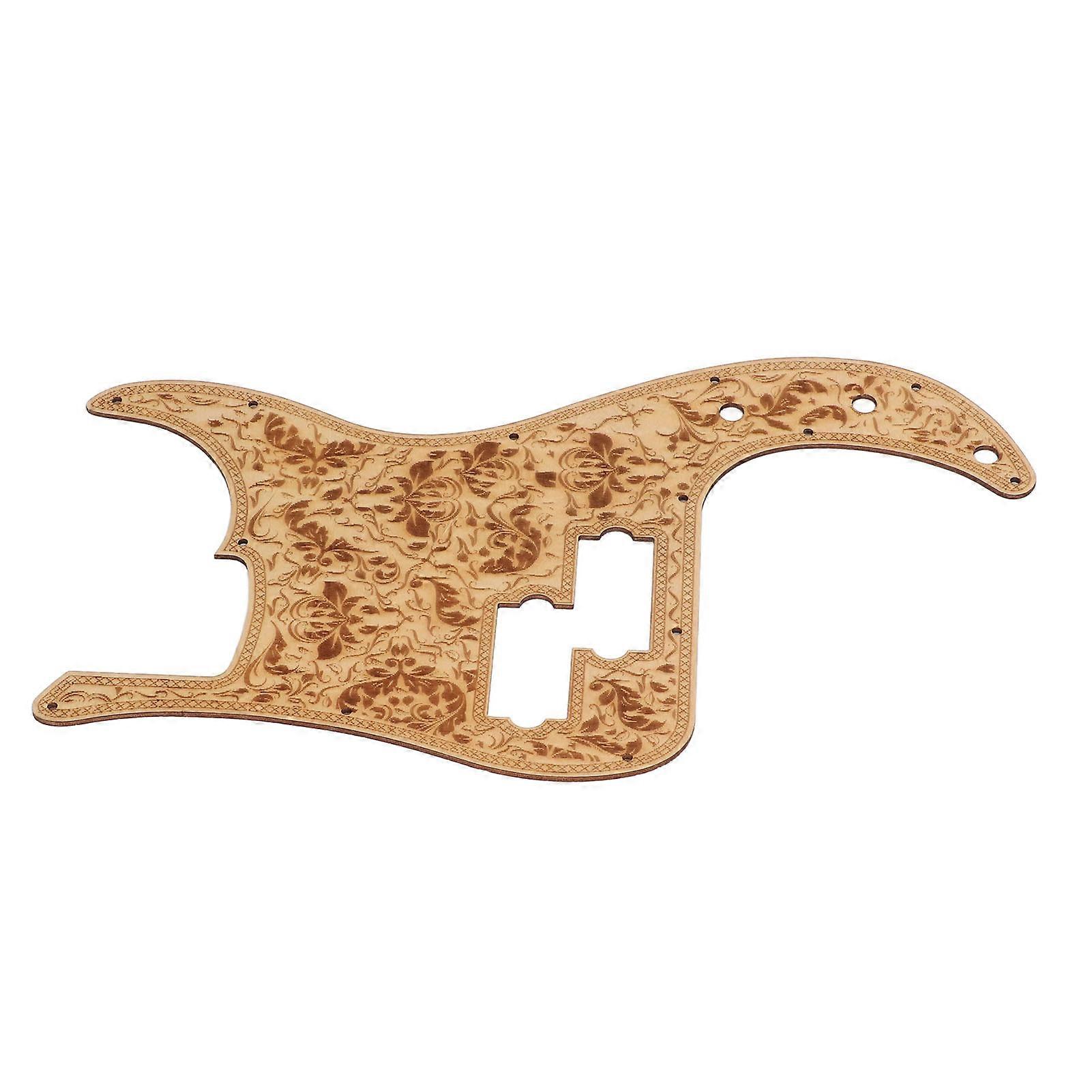Guitar Pickguard Maple Delicate Decorative Patterns Professional Electric Guitar Pickguard 