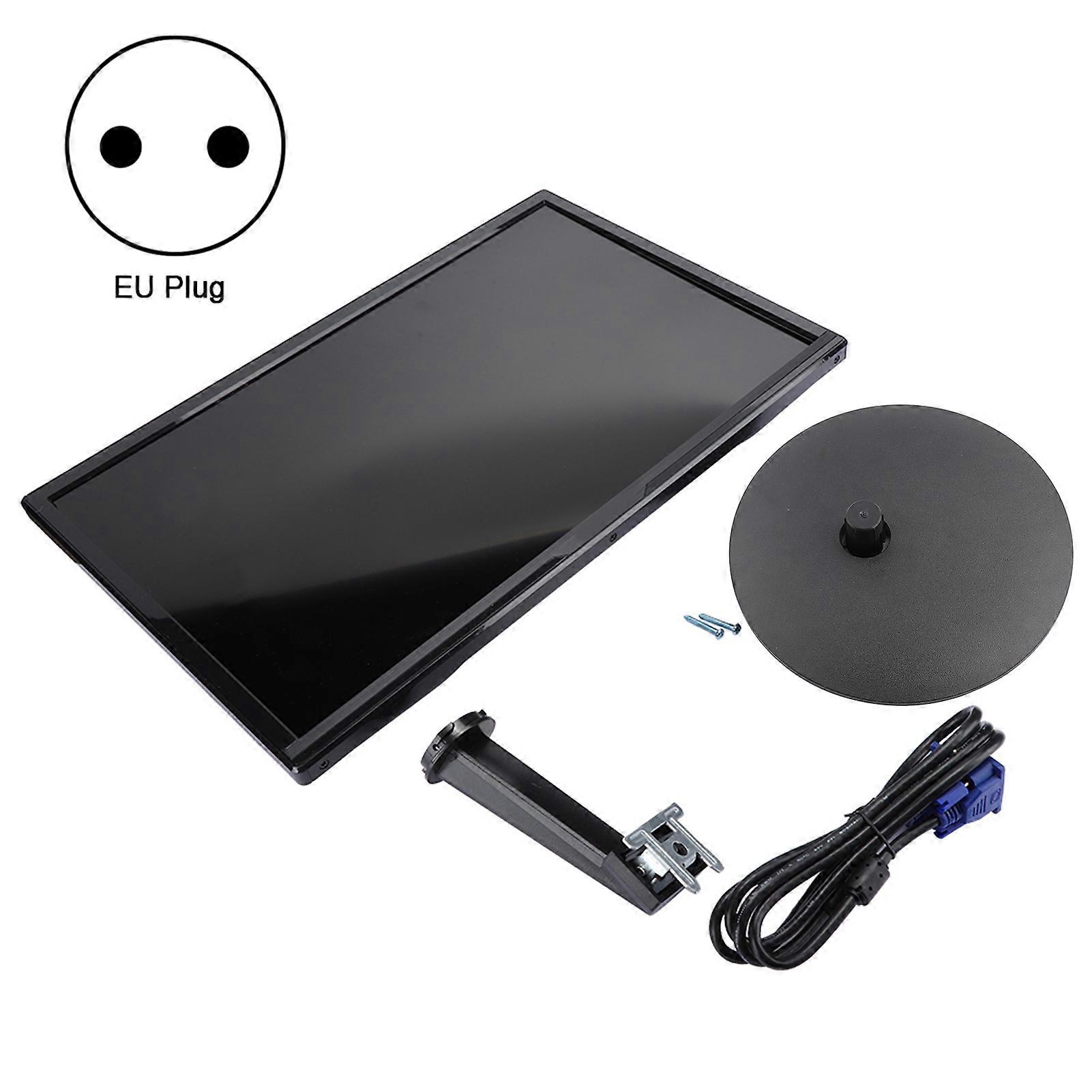 WISENOVO LED Screen Computer Display PC Parts 19.5‑Inch 1600 x 900 VGA Input Black (100‑240V)