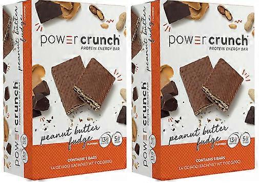 Power Crunch Protein Energy Bar Peanut Butter Fudge 2 Pack