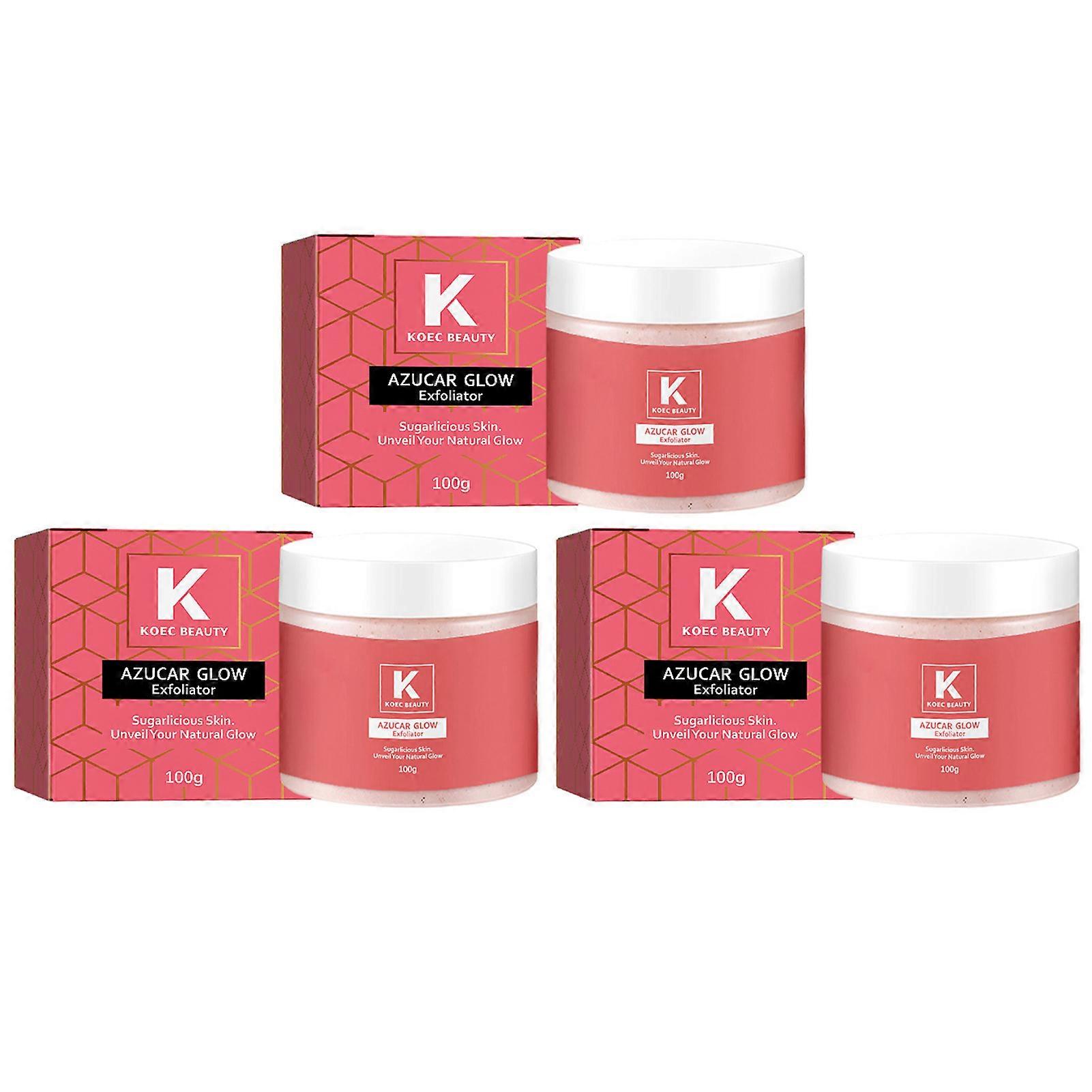 Exfoliating Sugars Scrub Brighten Skin Full Body Deep Cleansing Souffle for Home Travel