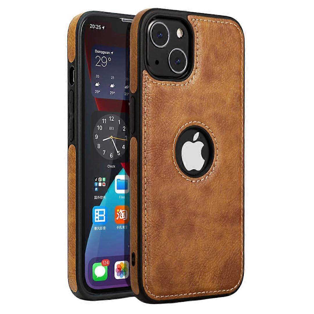 Leather Case for iPhone 14 Max Ultra Slim MagSafe Compatible Protection