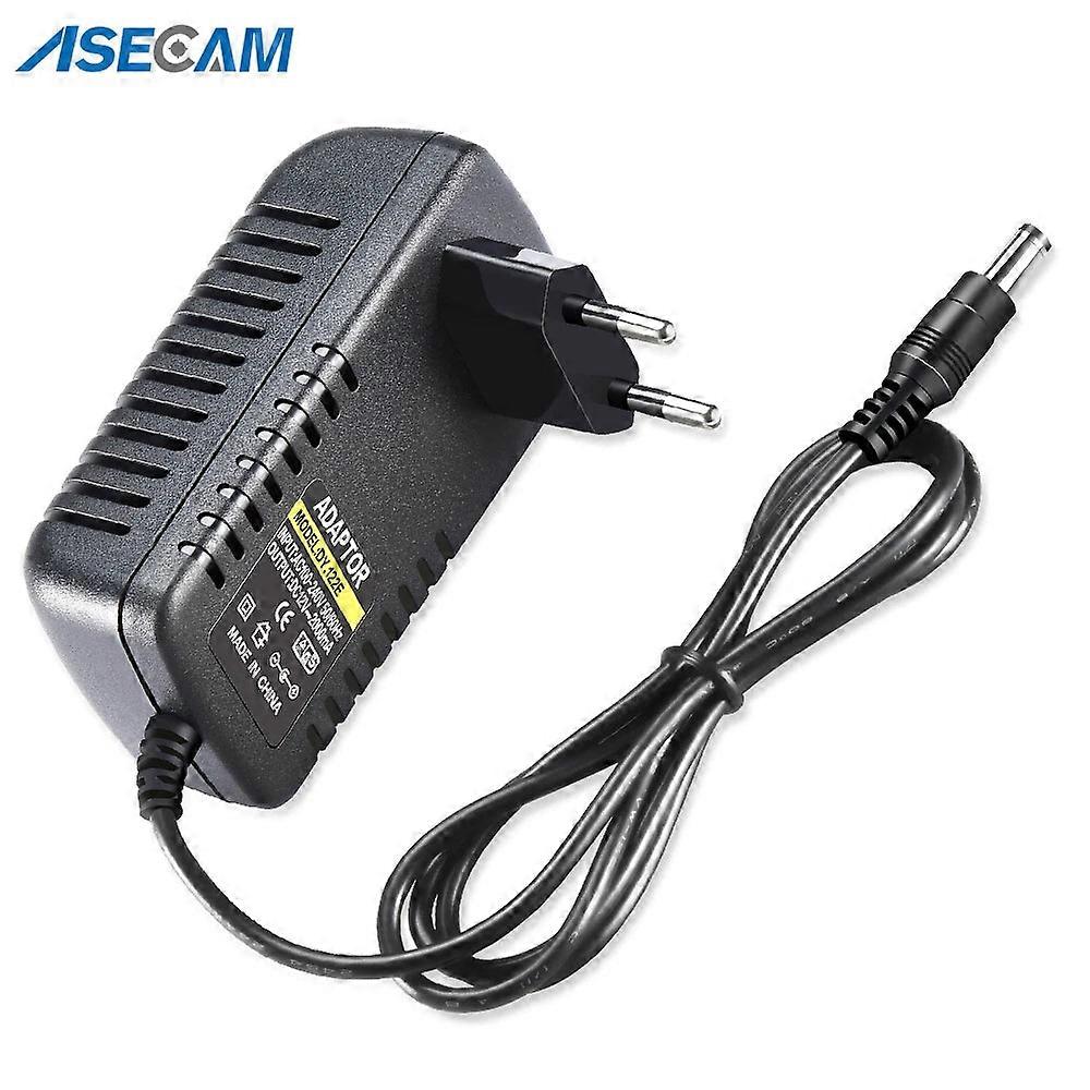 Universal Ac 100-240v To Dc 12v 2a Power Adapter, Eu/us/uk/au Plugs,