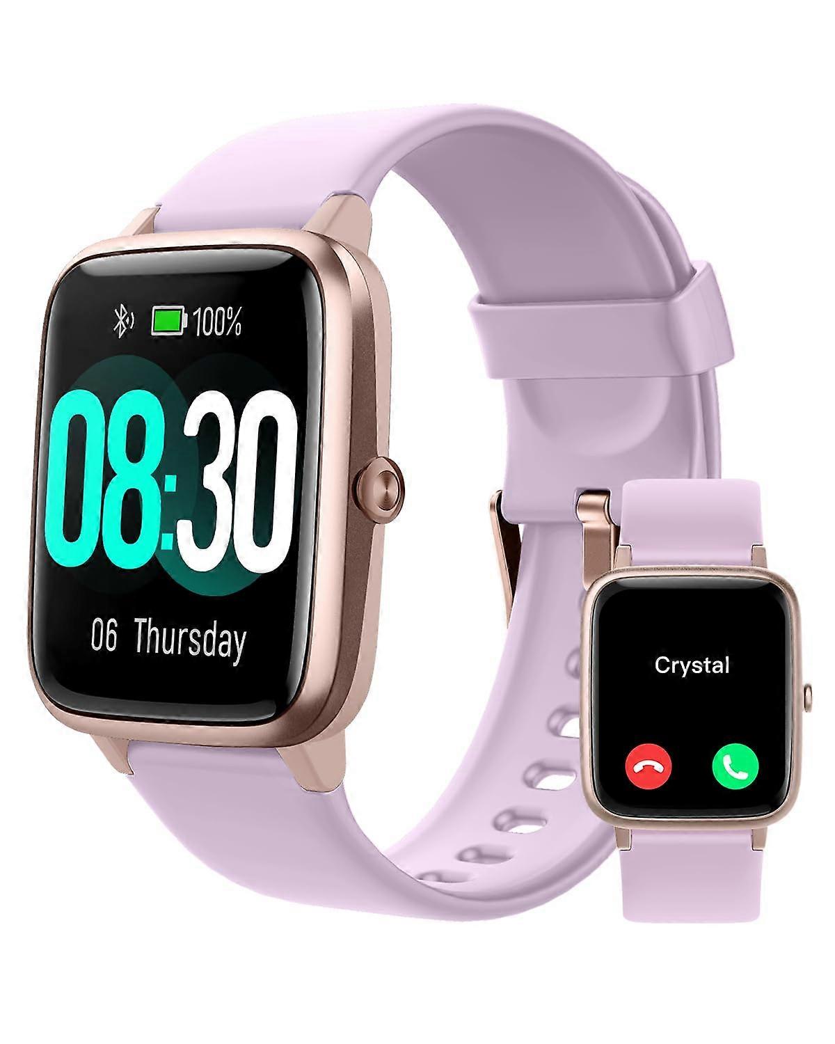 Smart tracking for IOS and Android phones (Answer/Making Searches), Traces for Men IP68 Fitness Tracker