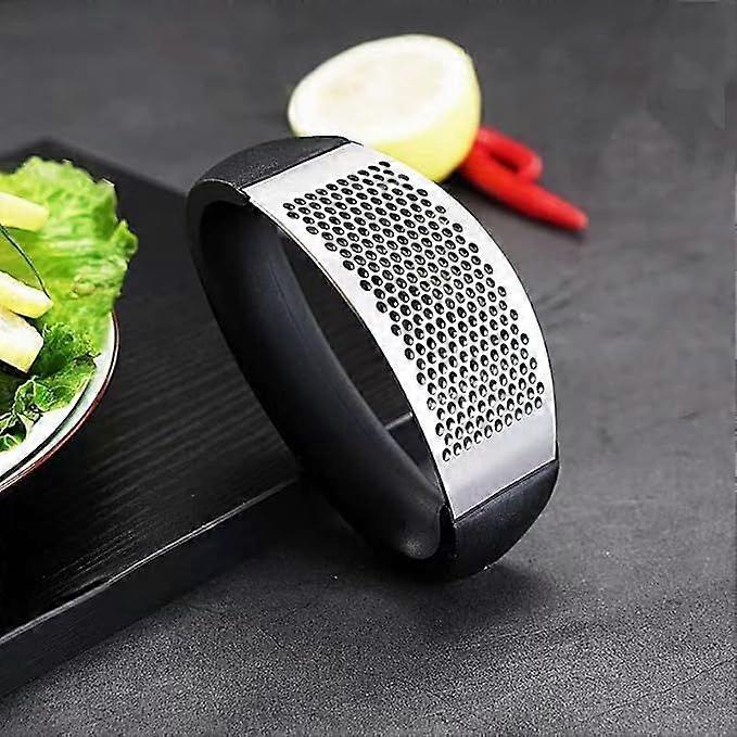 2 Pieces Stainless Steel Garlic Press