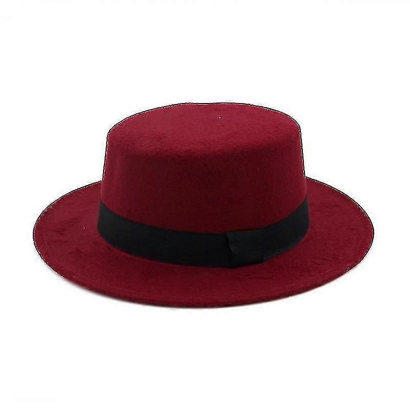 Vinter mode Ull Fedora Hatt, Kvinnor Chapeau Hattar