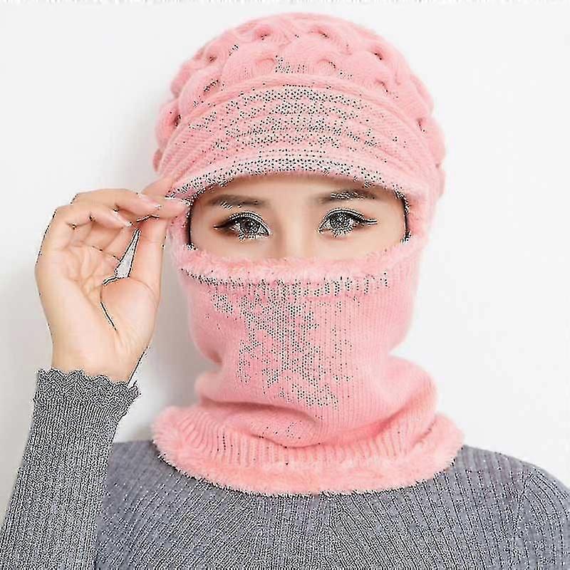 Winter Beanie Women's Warm Plush Thick Warm Hat