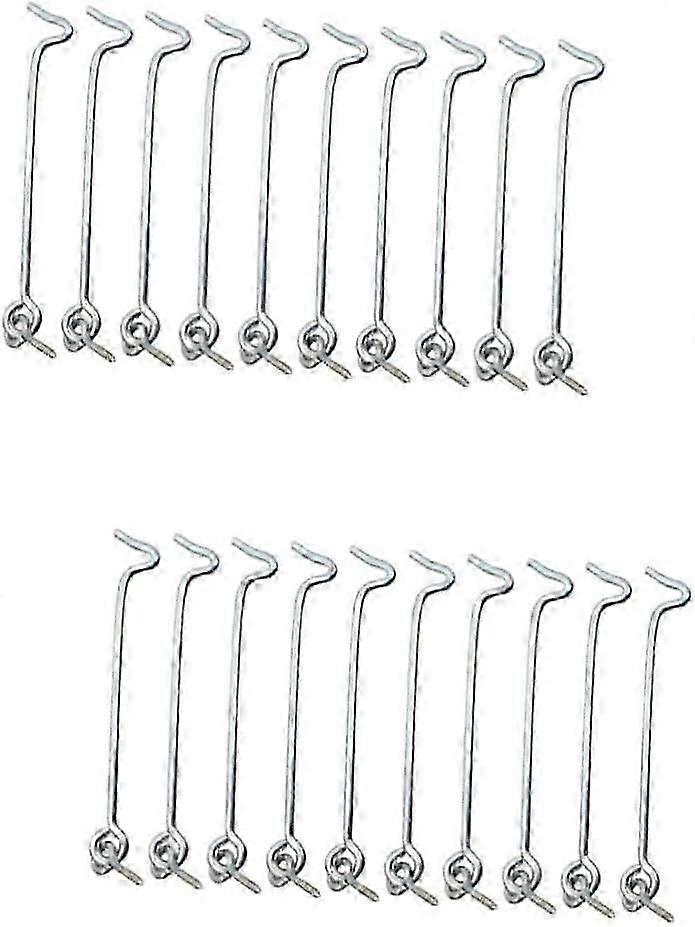 20 Sets Window Door Hook Wind Hook Sliding Barn Door Latch Window Hook Barn Door