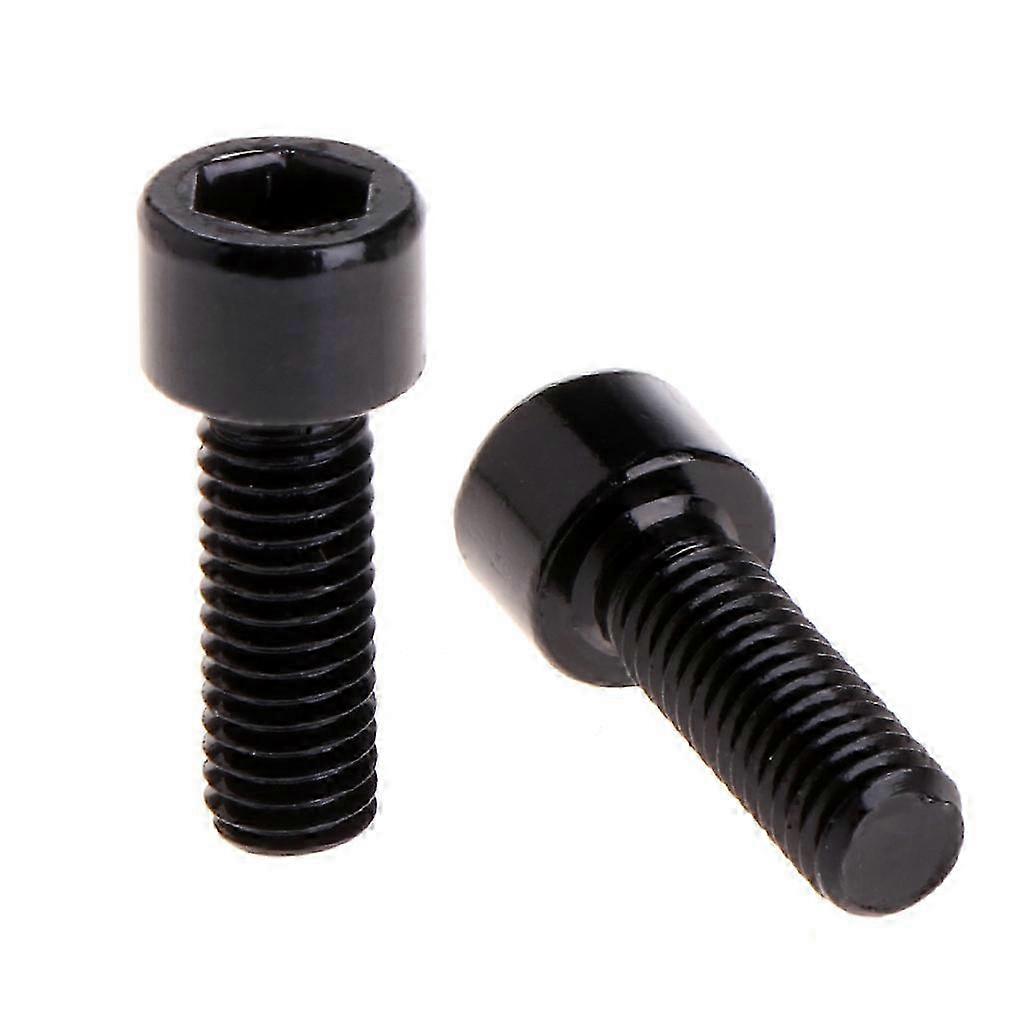 LM 1 Par Sykkel Vannflaske Bur Bolter M5 Aluminiumslegering Hex Socket Tapping Skruer EWJ