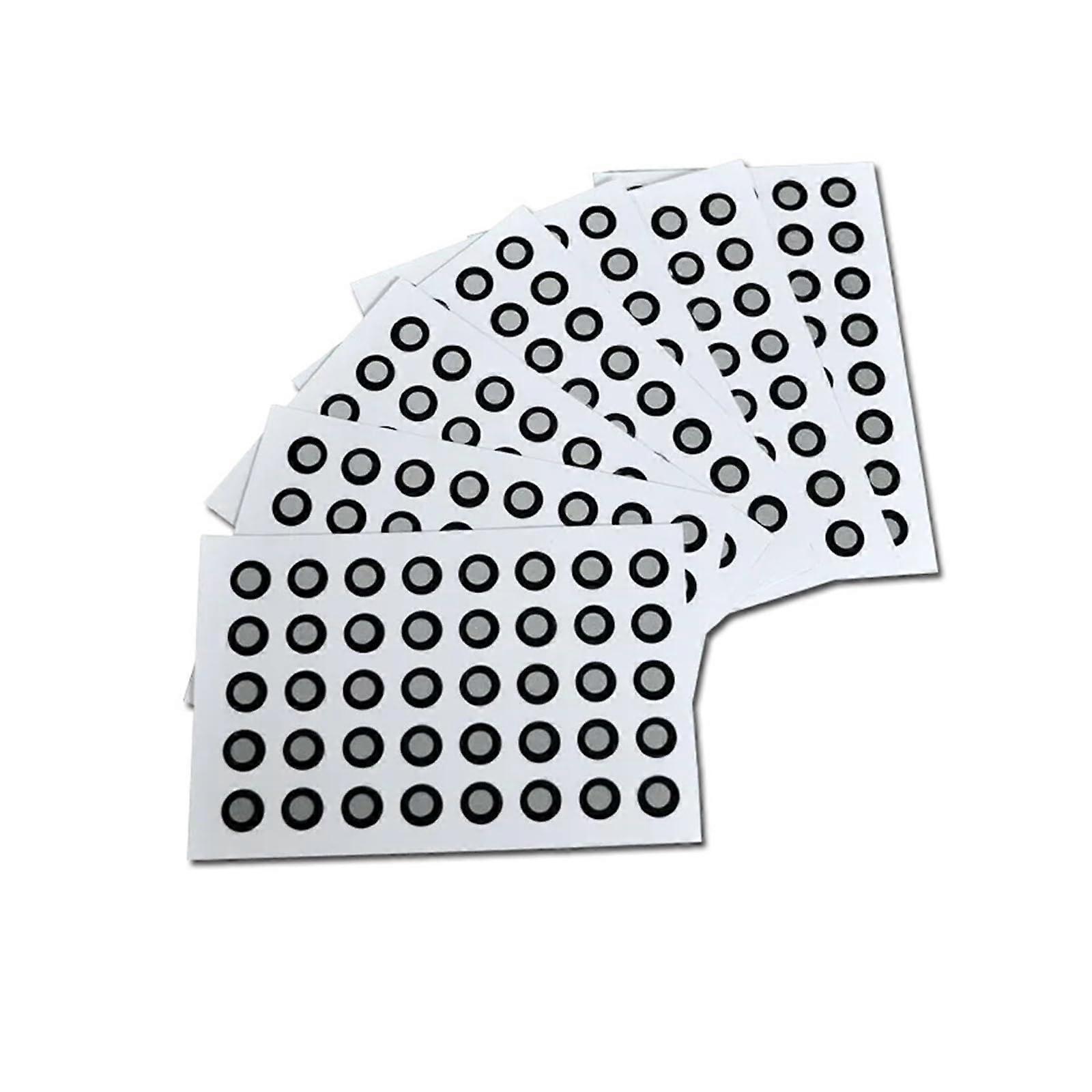 1000 points handheld 3D scanner fluorescent markers reusable markers inner ring 6 mm outer ring 10 mm make sure all details are captured