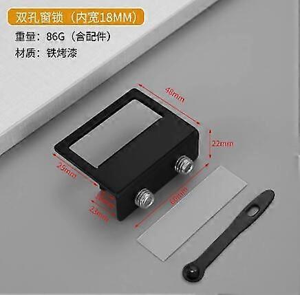 Adjustable No-Drill Sliding Window Lock with Key Child Safety Window Limiter Easy Install Security Lock for Living Room Bedroom Patio