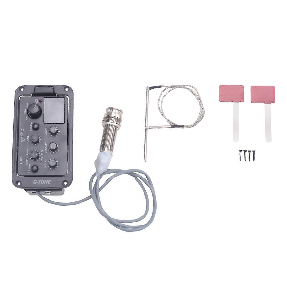  GB-1 Akustikgitarre Vorverstärker Gitarren-Equalizer 3-Band-EQ