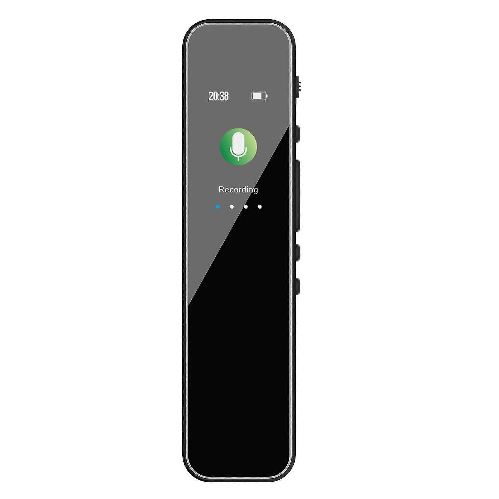 64GB Digital Voice Recorder Voice Activated Audio Recording Noise Reduction with Playback MP3 Music Player 280hrs Recording Files Device Support Passw