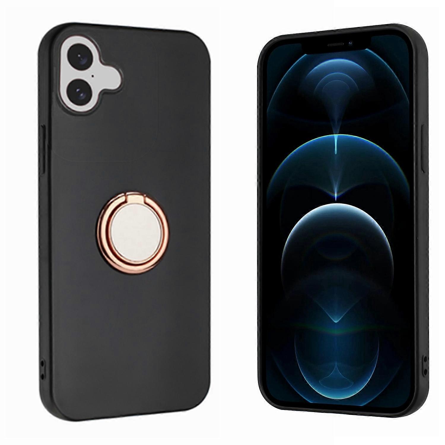 Matte Ring Holder TPU Phone Case