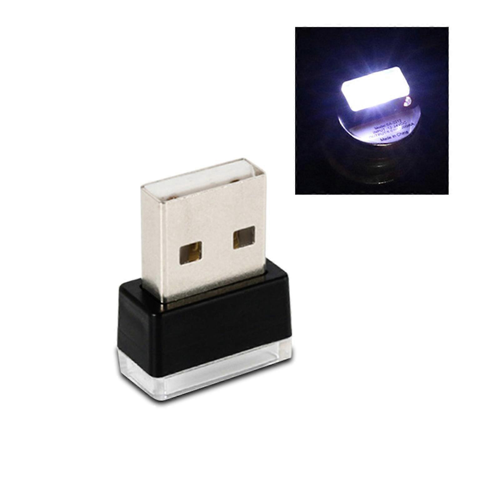 Mini USB LED RGB Light Brightness 7 Color Changeable for Car, Laptop, Keyboard. Atmosphere Smart Night Lamp Multicolor