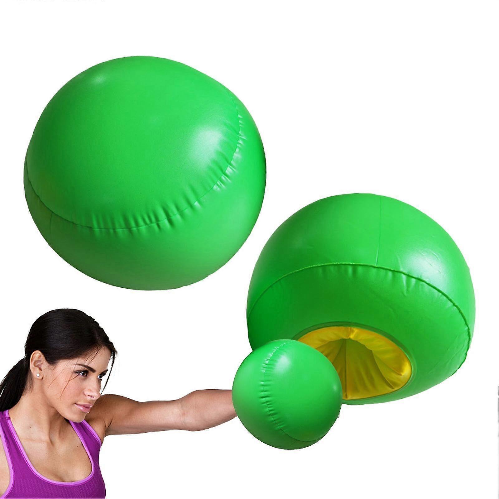Inflatable Batting Gloves, Inflatable Gloves for Adults PVC Boxing Gloves Balls