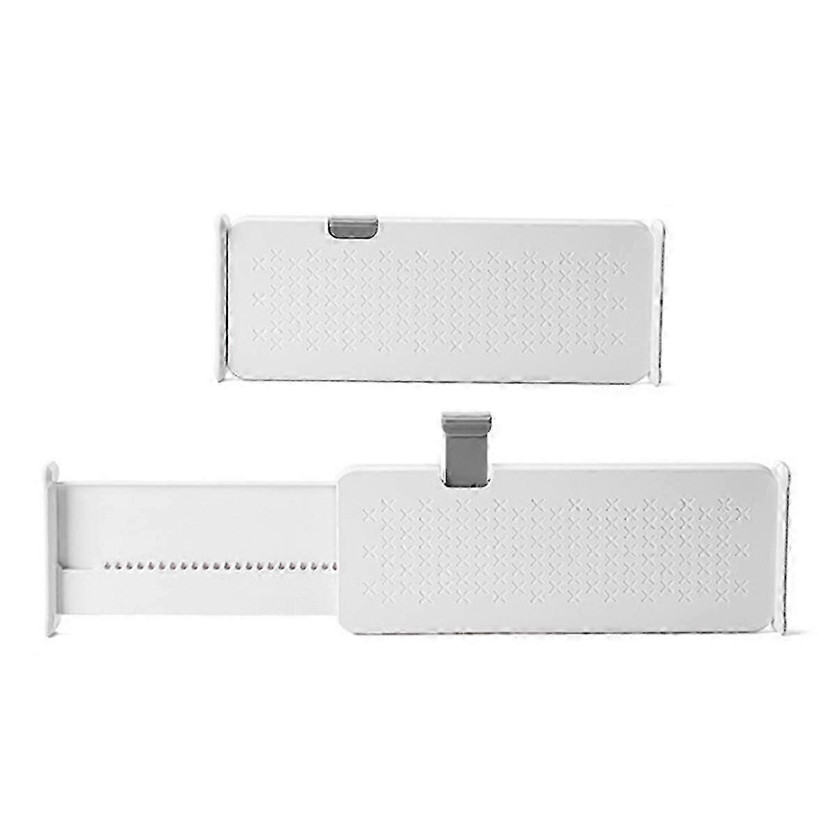 4PC Drawer Dividers Organizer Adjustable Storage Retractable Drawer Partition Holder Household Clap