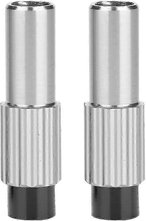 Bike Brake Cable Shifter Adjuster (2 Pcs, Silver)