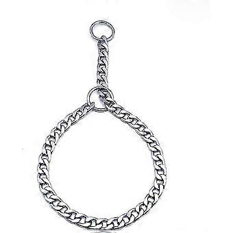 Massief ijzeren hondenhalsband metalen ketting verstelbare grote hondenhalsband voor huisdieren [jkw]