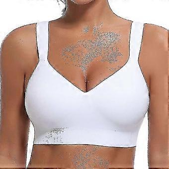 Frauen Wireless Gepolsterter Sport-BH Push Up Workout Gym Yoga Nahtloses Crop-Top Bequemer BH-Yvan