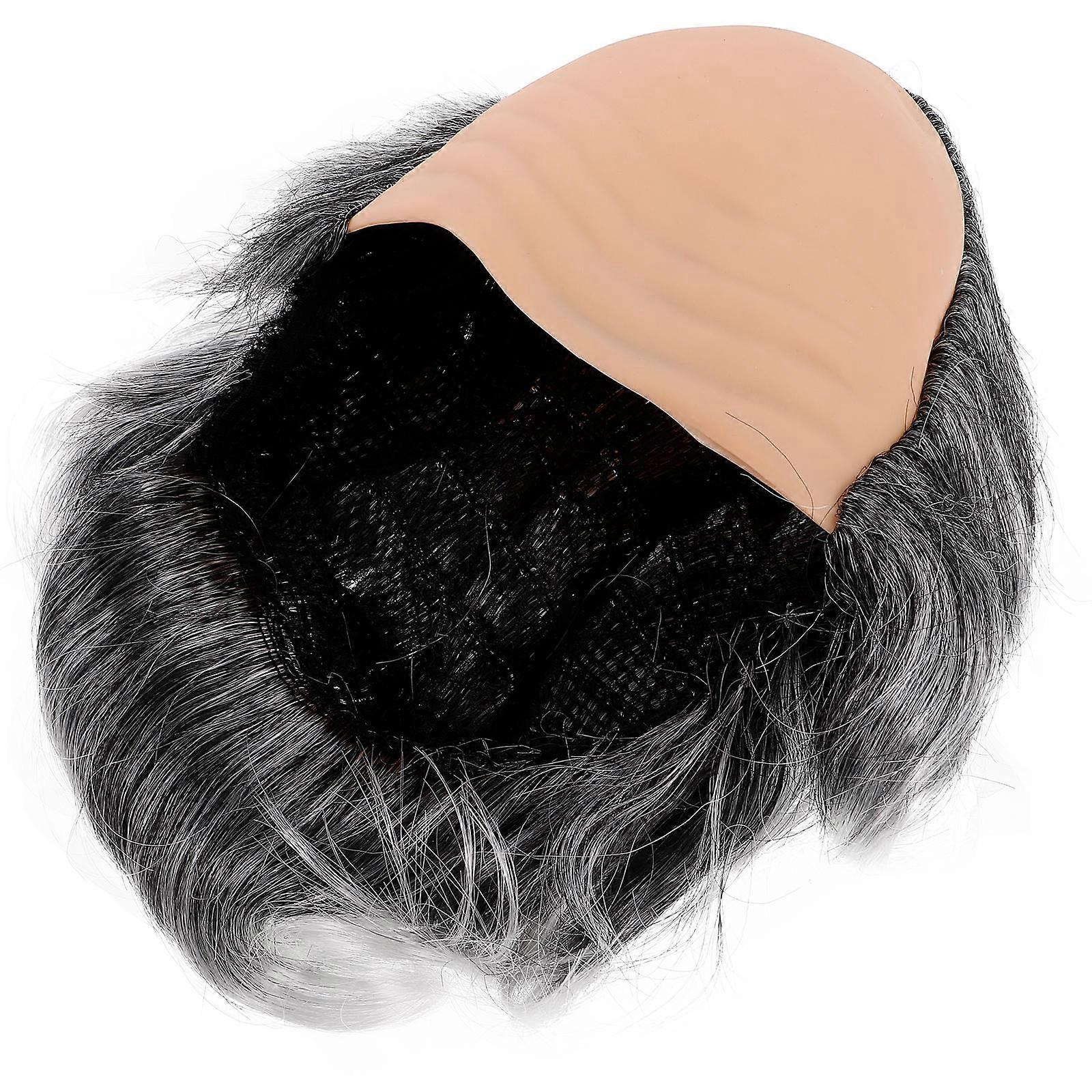 Versatile Old Man Wig, Fun Addition to Cosplay and Children's Performances, Easy to Pair