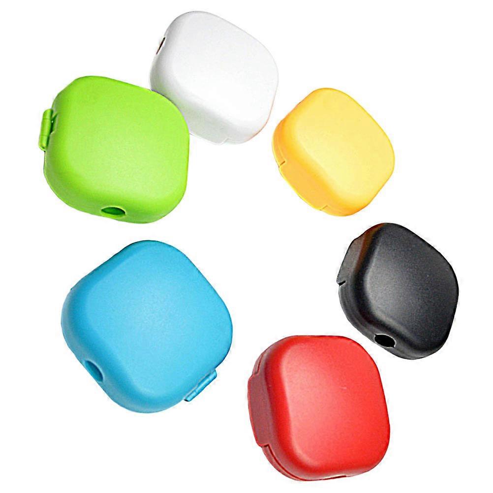 Travel Electronics Organiser Rotatable Cable Storage Case For School General Users 6Set