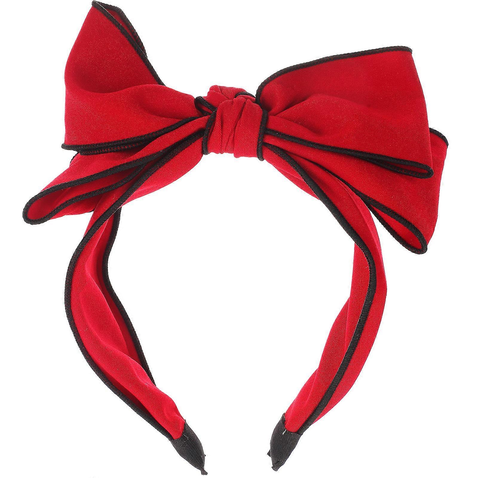 Huge Bow Design Headband for Fashionable Hair Accessory – Perfect for Parties, Cosplay, Photography, Birthdays, and Christmas – Comfortable Fit