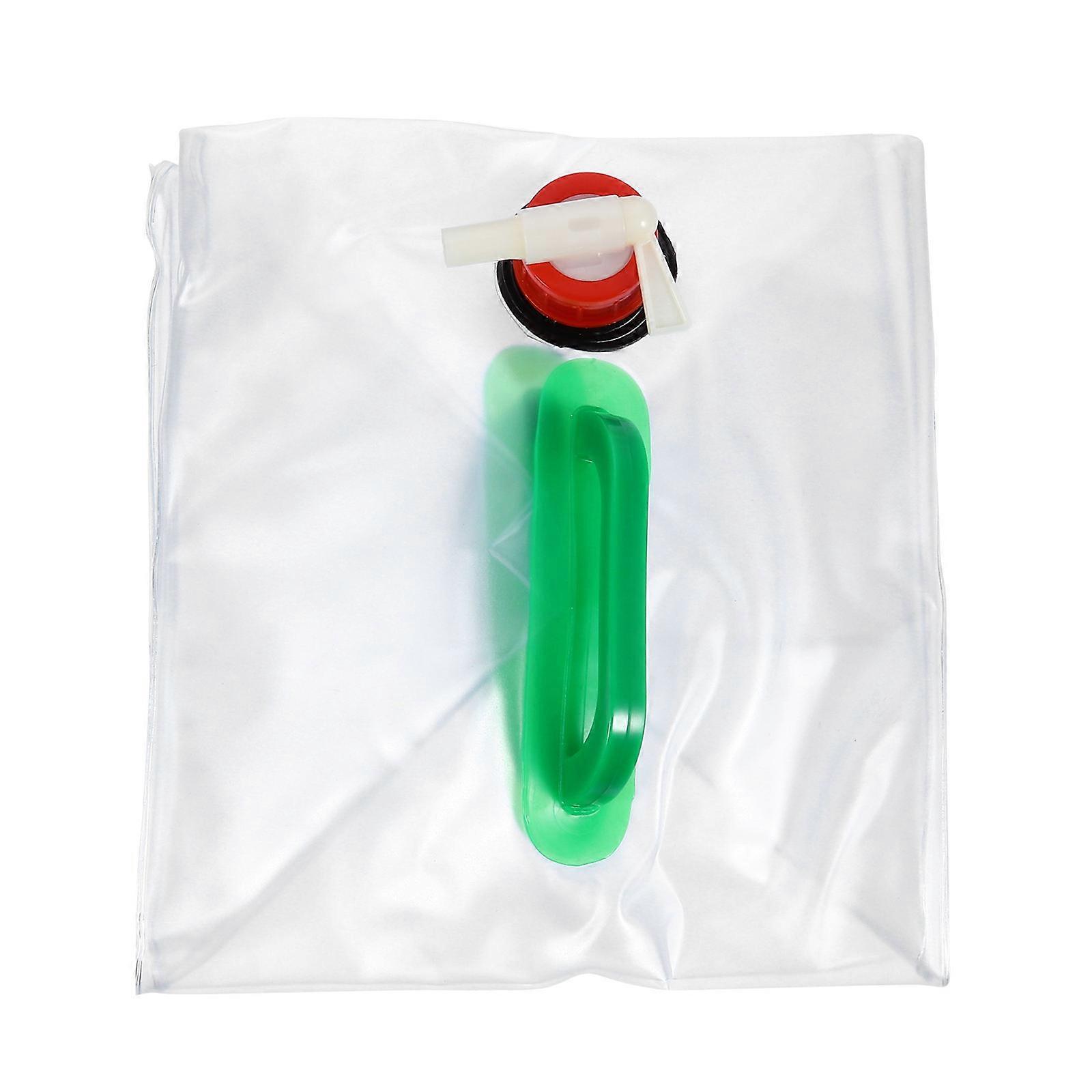 Water Bags Foldable Collapsible Water Container Bag Travelers Portable Folding Water Storage Assorted Color 2Set