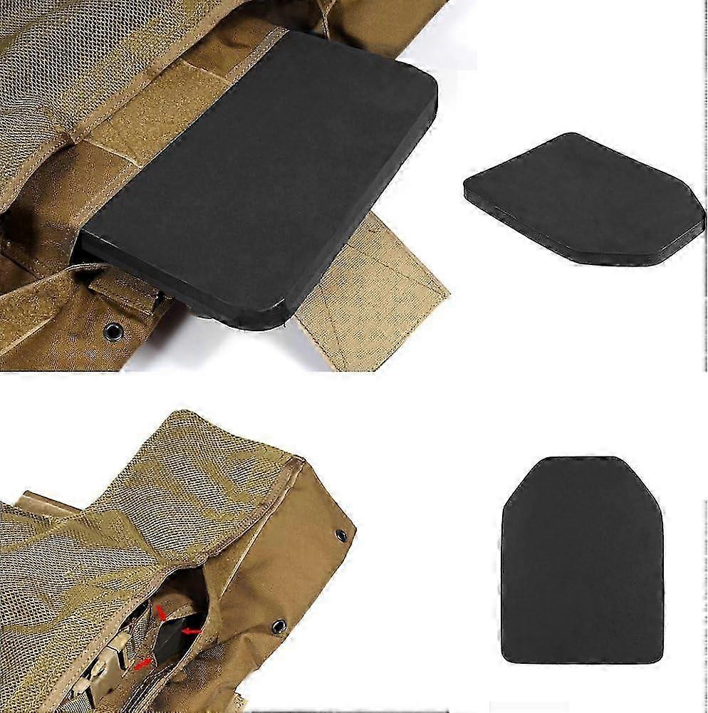 Tactical Vest Plates, EVA Foam Inserts for Multipurpose Protection, Shock Absorption Adjustable Design, Ideal for Fitness, Airsoft Outdoor