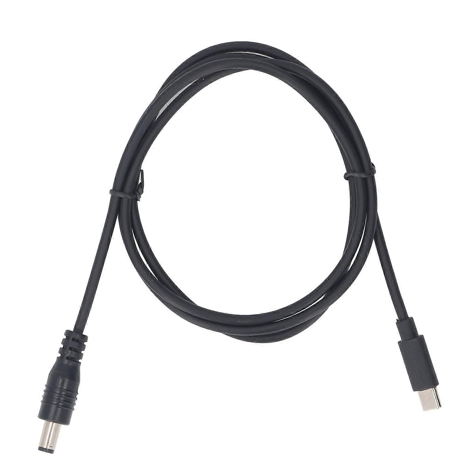 Rectangular Satellite DC Power Cable Replacement for Mini USB Type C to DC 100W for 100W PD Power Supply 1m/3.2FT 