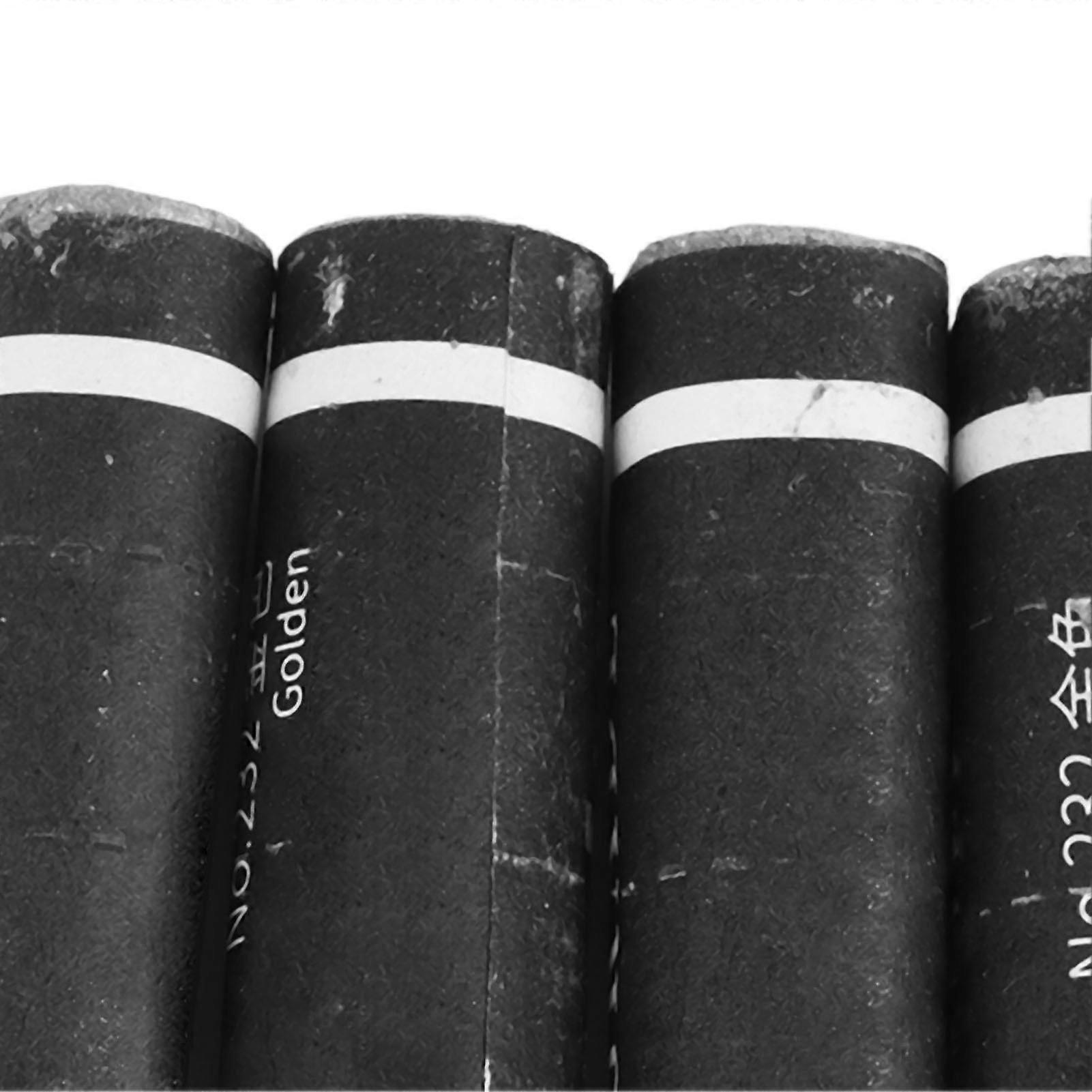 Set of 6 Oil Pastels, Soft and Vibrant Colors, Easy Blending, Shading, Artist Quality Oil Pencils for Impasto, Stenciling, Stippling, Silver Color