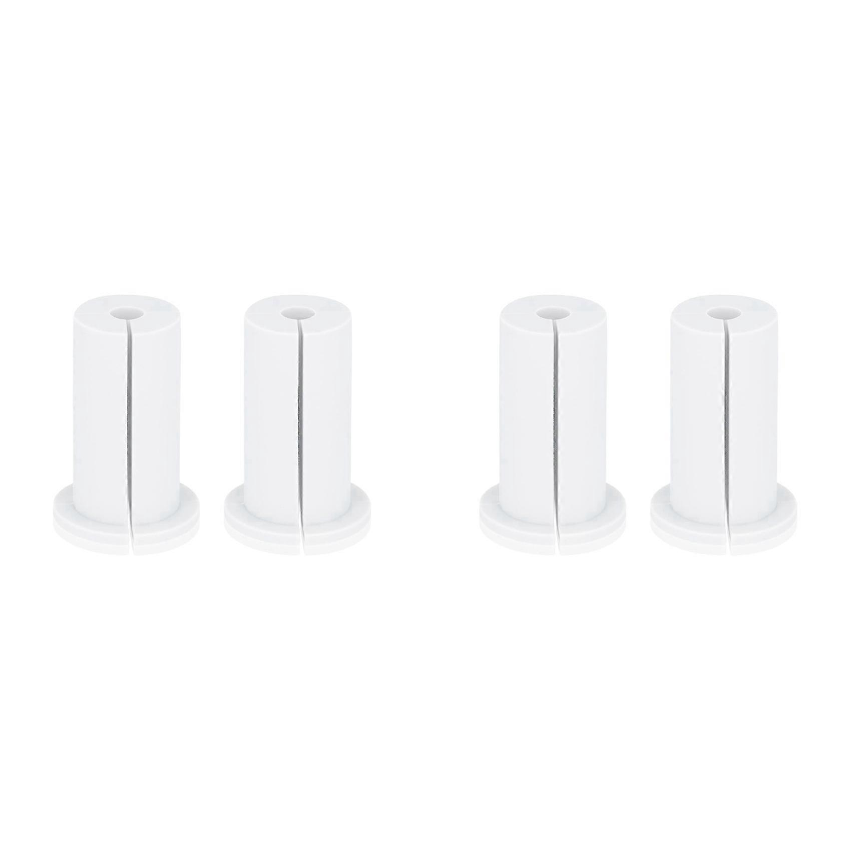 4Pcs Cable Grommet Routing Kit for , Wall Grommets for Cable Through Bushings for Cable 1Inch Wall H
