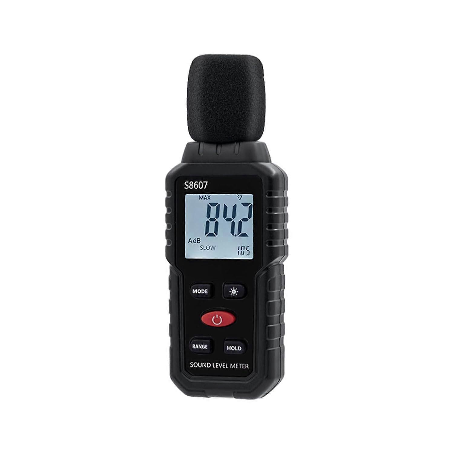 Louttary Digital Sound Level Meter, 30-130 dB Decibel Reader, Sound Level Meter for Measuring Noise, Sound Level Meter for Classroom, Street