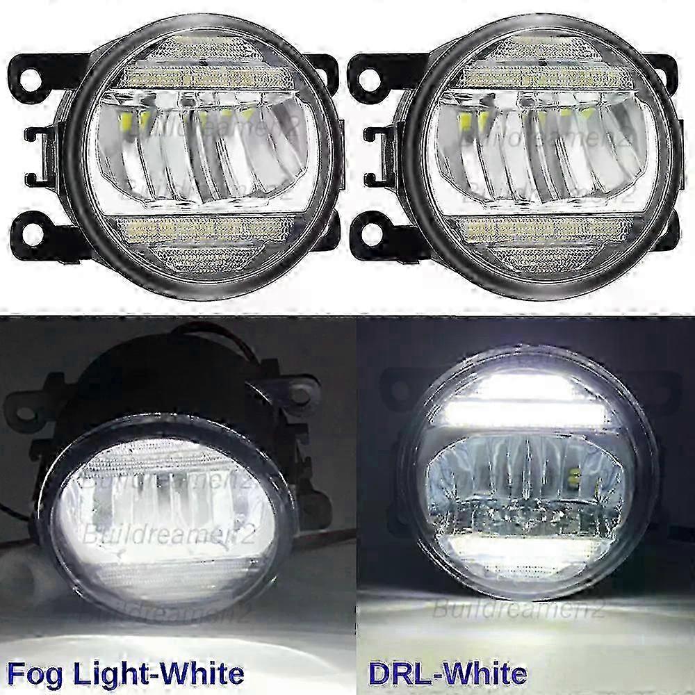 Compatible 1 Pair 30w Car H11 Led Fog Light Daytime Running Lamp Drl 4000lm 12v for Certain Brand HR-V 2019 2021