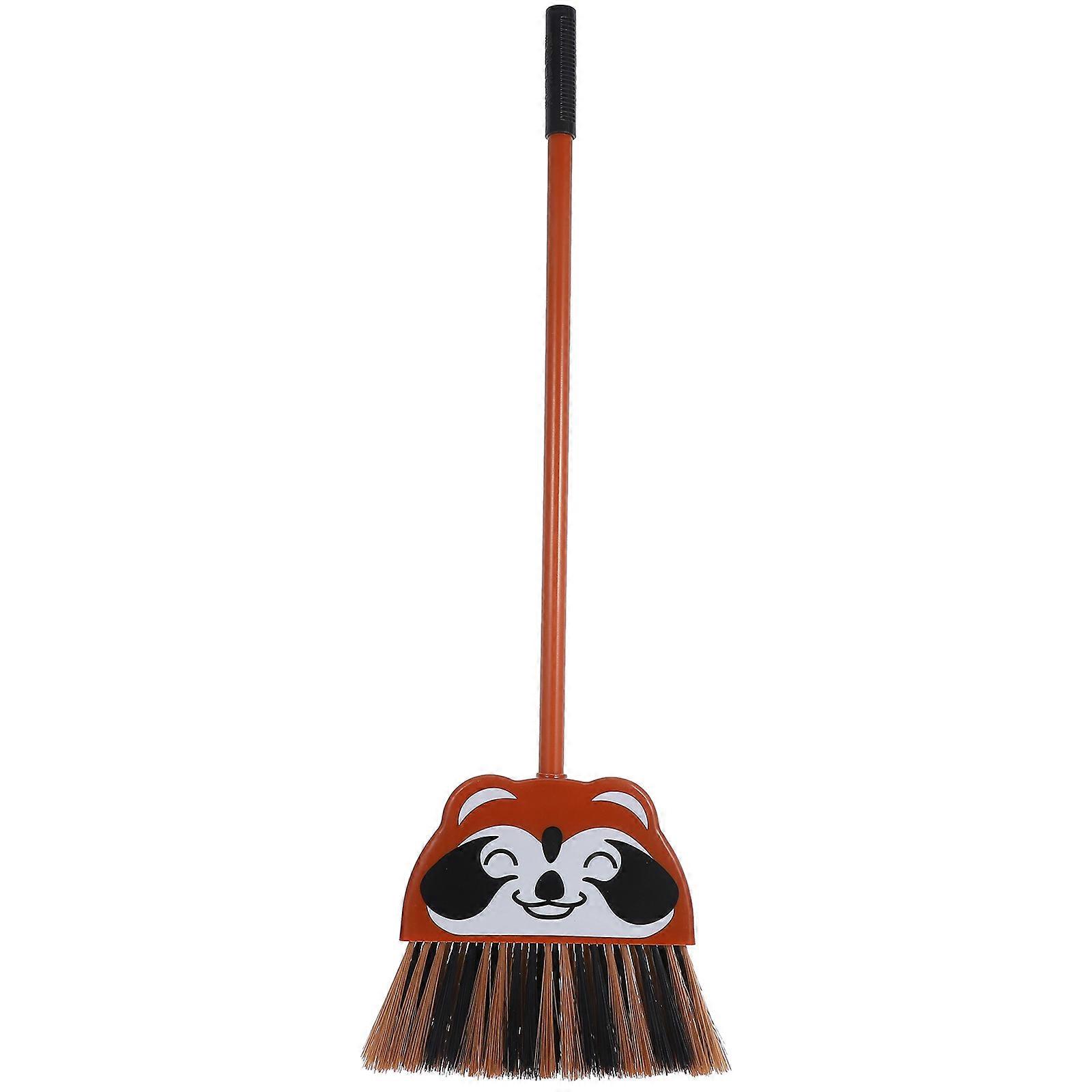 Toddler Broom Ergonomic Handle Plastic Material School Cleaning Multi Color 67.30X22.00X2.80CM Cleaning 1Pack