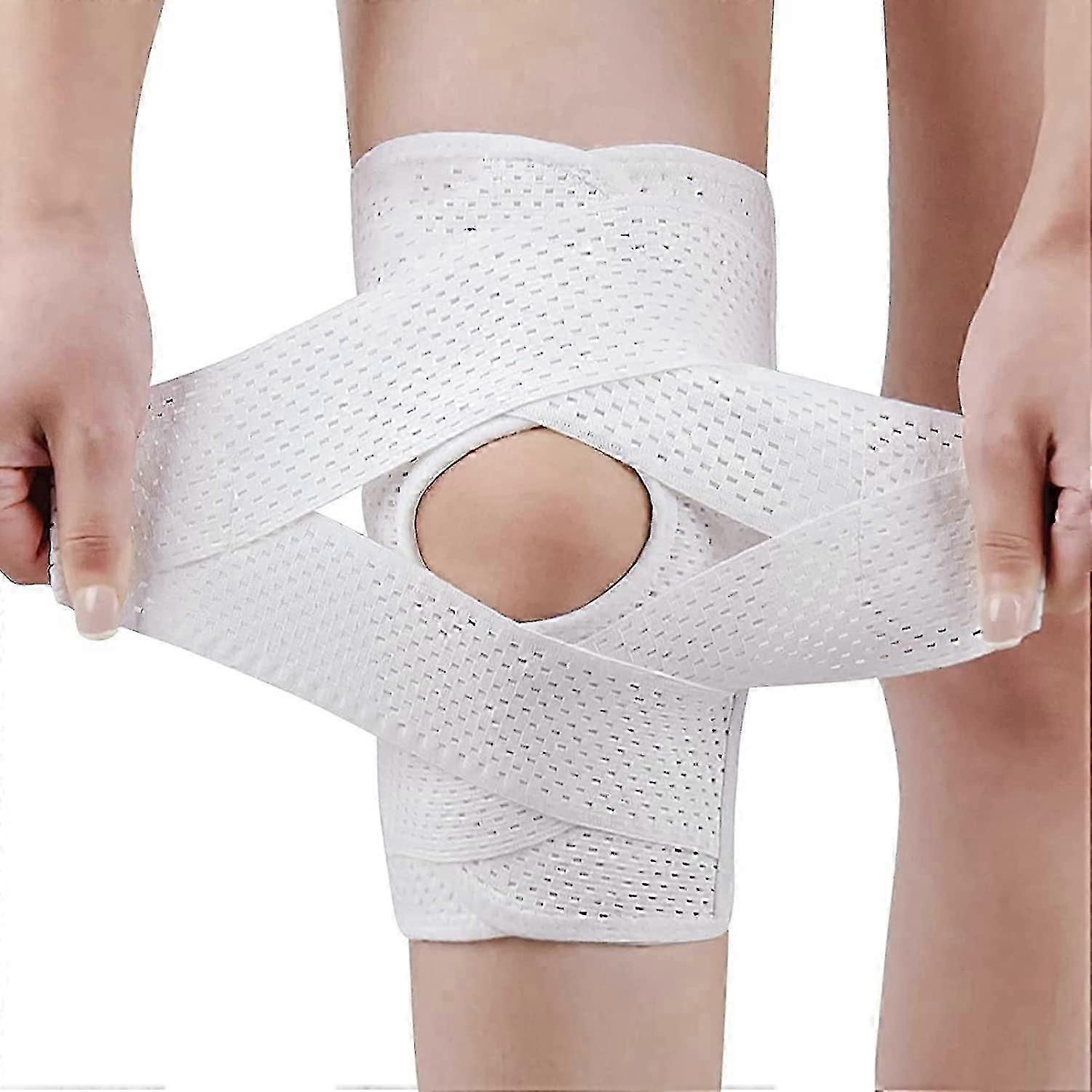 تقويم الركبة قابل للتعديل ، دعامة الركبة مع مثبتات جانبية ومنصات جل الرضفة لآلام الركبة المسيلة للهلال المسيل للدموع ، l
