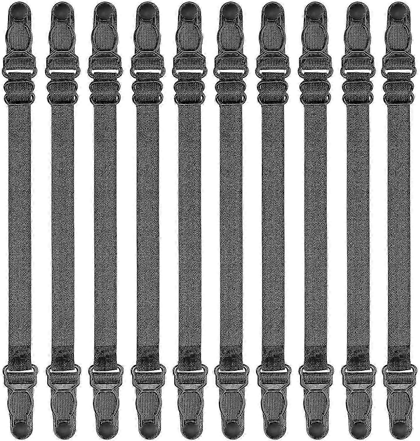 10-Piece Adjustable Mask Holder - Elastic Non-Slip Hook for Neck & Head Support