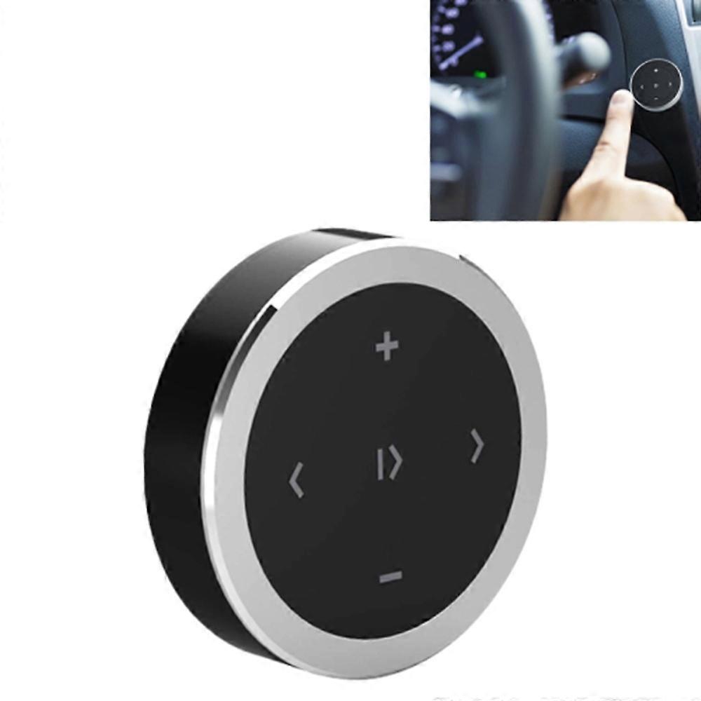 Bluetooth-compatible Car Steering Wheel Remote Control Phone Music Controller Camera Shutter