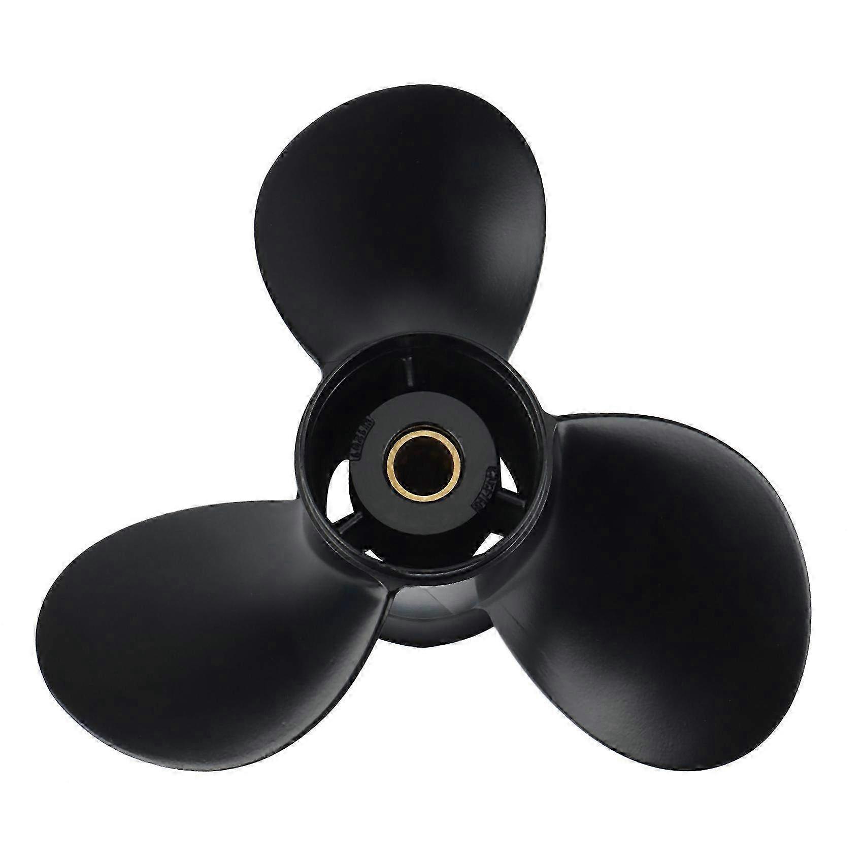 Aluminum Propeller 9 1/4X12 10 Tooth 58100-89L50-019 Compatible with Suzuki Outboard Engines DF9.9B DF15A DF20A
