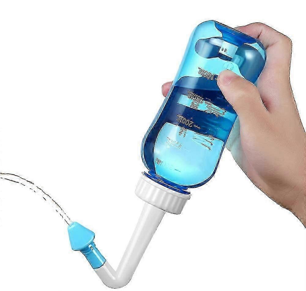 Effortless Nasal Rinse Kit for Adults and Kids with 30 Salt Packs