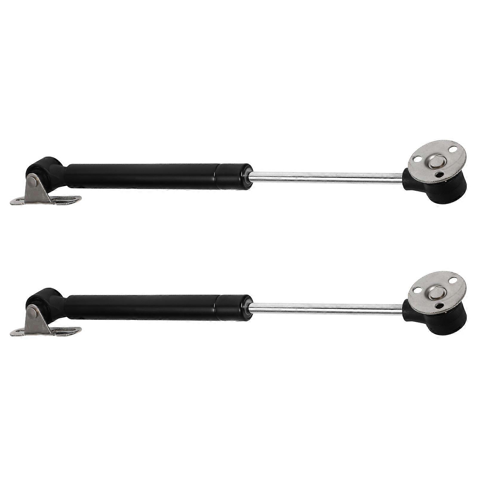2pcs Hydraulic Gas Supports for Cabinet Doors – Smooth Retractable Gas Spring Rods with Hydraulic Folding Lid Stay for Furniture and Cupboard Hinges