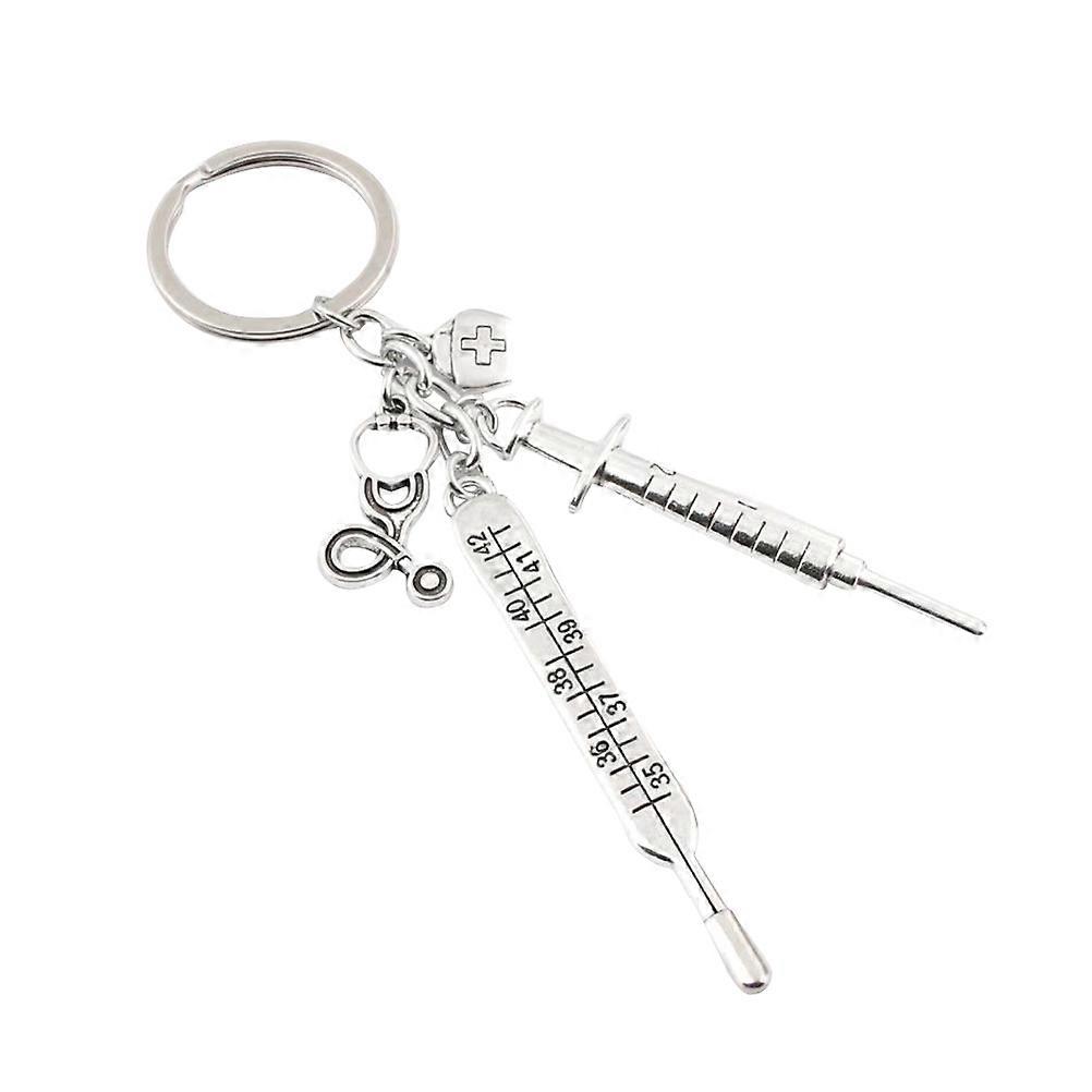 Yao Key Ring for Decoration Silver
