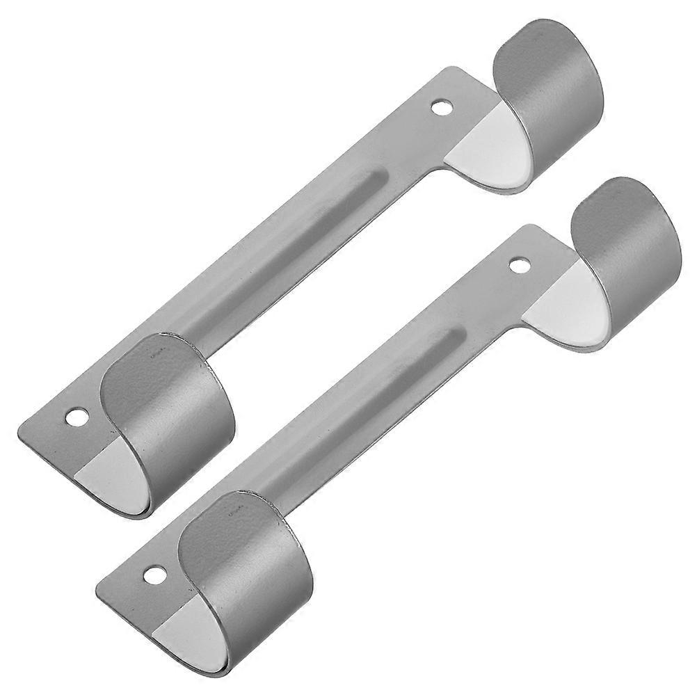 Wall Mount Ironing Board Holder with Hooks Space Saving Storage Rack for Laundry Room or Kitchen Sleek & Stylish Design