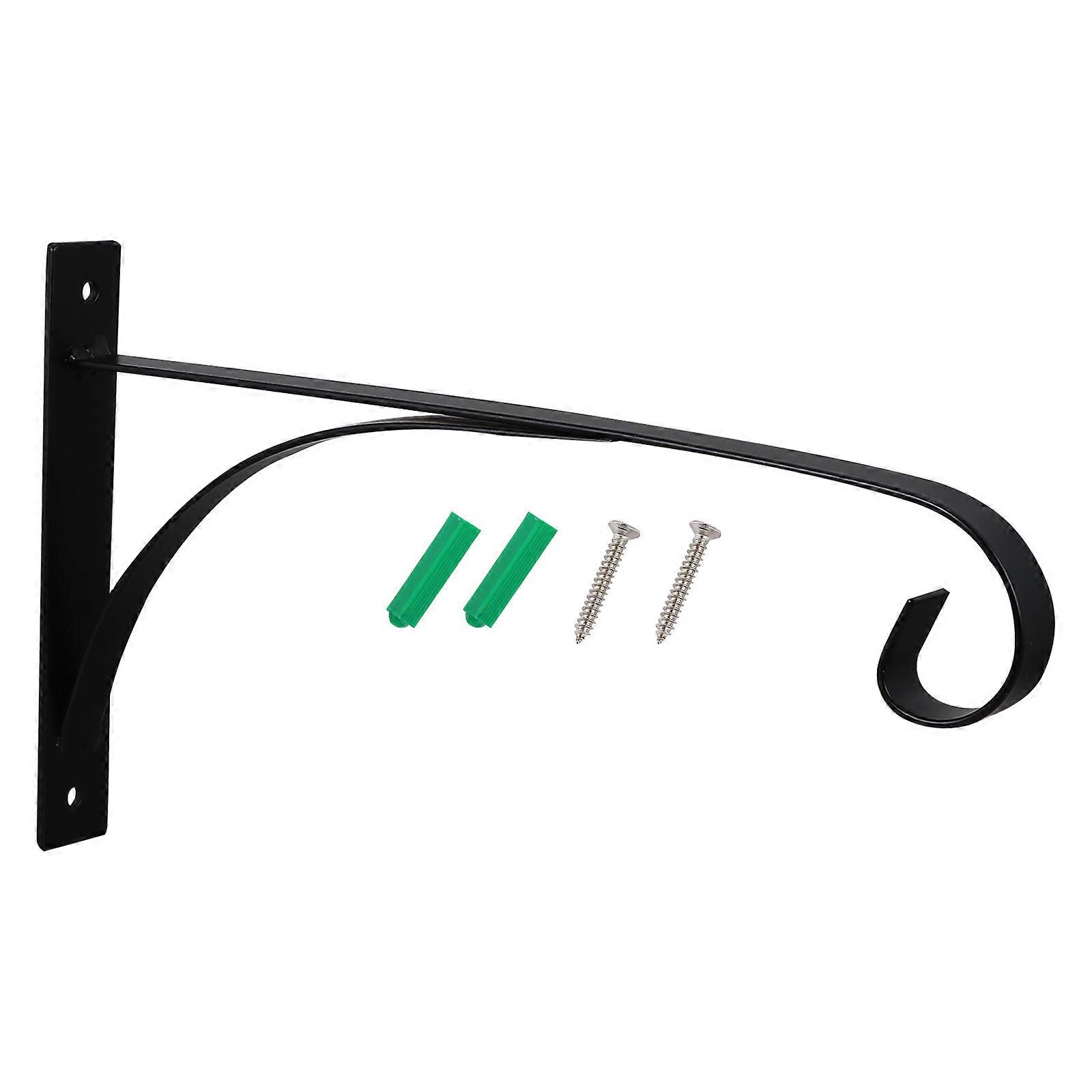 1pc Modern Lantern Wall Hook Bracket Hanger for Outdoor Indoor Decor