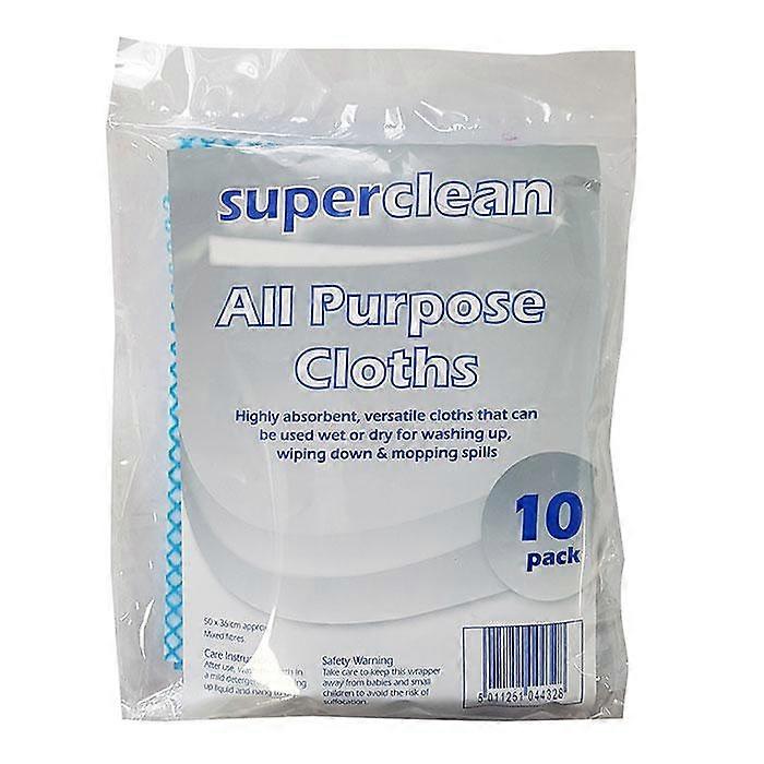 Superclean All Purpose Cloth 10pk