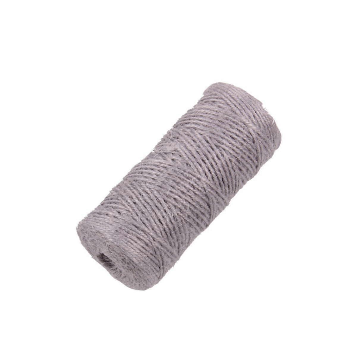 100M Hemp Rope Weatherproof Durable Cord for DIY Gardening and Decoration Versatile for Projects and Bundling